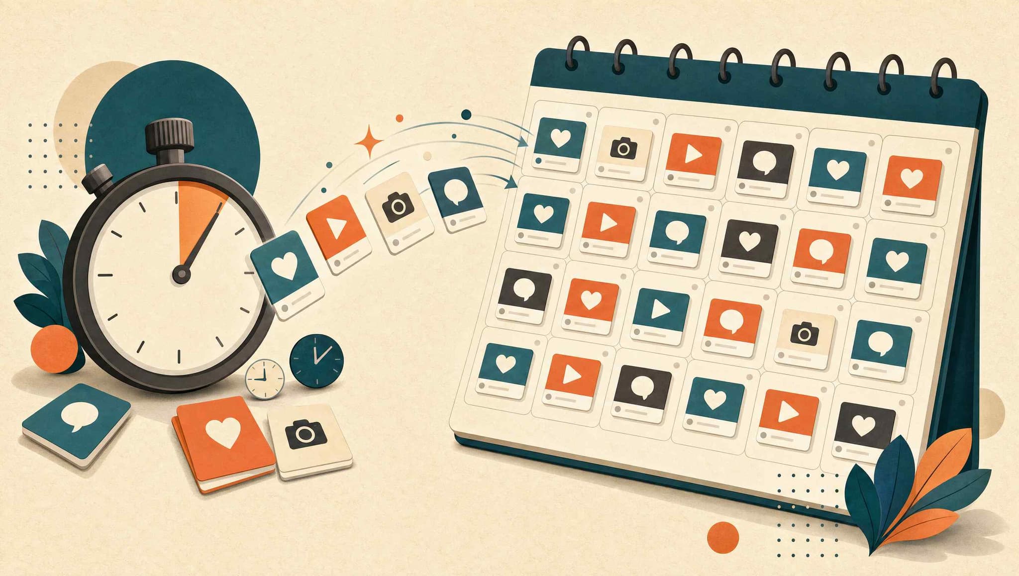 Social Media Content Calendar: How to Plan 30 Days of Content in 2 Hours