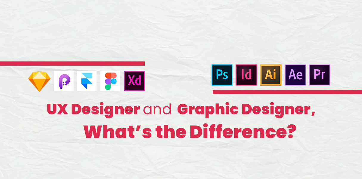 UX designer VS Graphic designer What is the difference